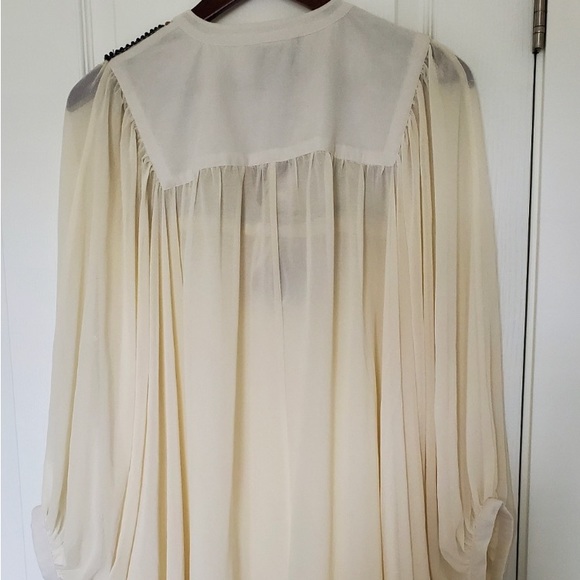 NWT sheer bohemian blouse - Picture 5 of 6